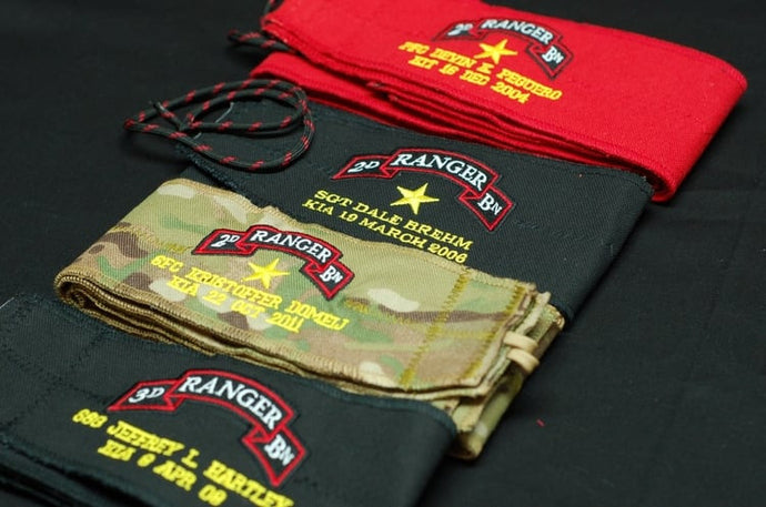 Honoring Our Ranger Brothers Wrist Wraps by Memorial Wraps
